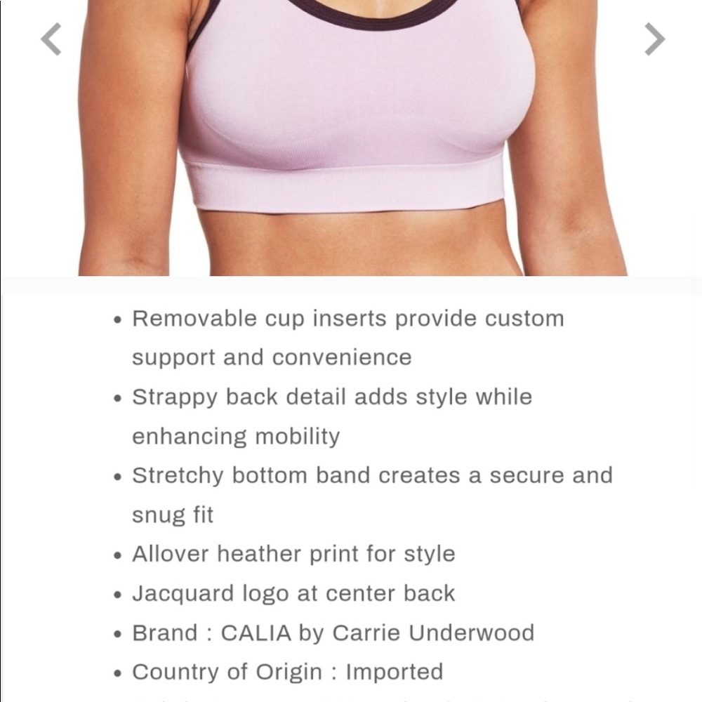 Calia sports bra